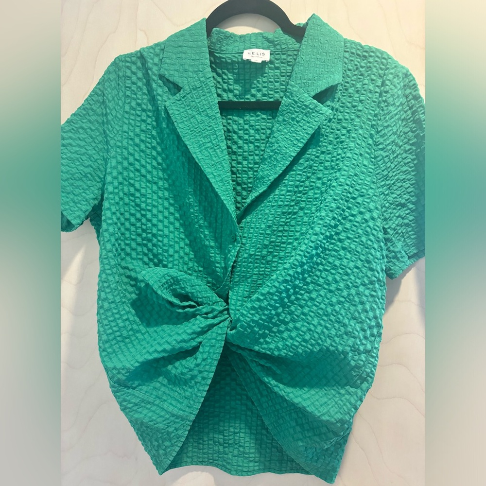 Vici Bubble Textured Button Down Top - image 3